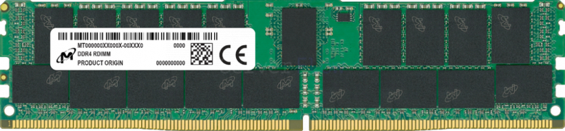 Оперативная память 64GB DDR4 ECC REG Micron 3200Mhz 2Rx4 [MTA36ASF8G72PZ-3G2]