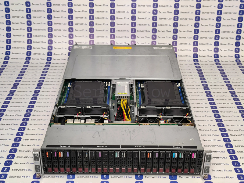 Сервер Блейд Supermicro SuperServer 2028TP-HTR-SIOM 2U 4x 6SFF 2