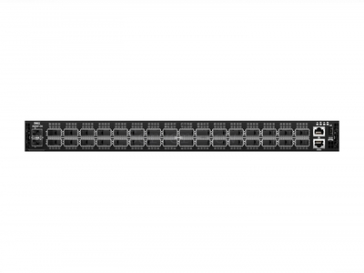 Коммутатор Dell PowerSwitch Z9432F-ON PS/IO Airflow (32x QSFP56-DD 400 Гбит/с, 2x SFP+ 10 Гбит/с)