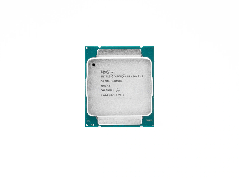 Процессор Intel Xeon E5 2643v3 (6c/12t, 3.4GHz-3.7GHz, 135W)
