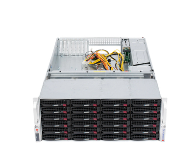 Серверный корпус Supermicro CSE-847 (4U, 24+12 LFF, 2x БП 1280W) [847BE1C-R1K28LPB]
