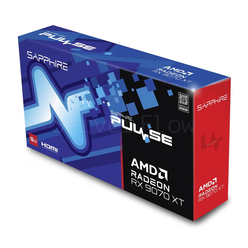 Видеокарта Sapphire PULSE RX 9070 XT 16GB GDDR6 7
