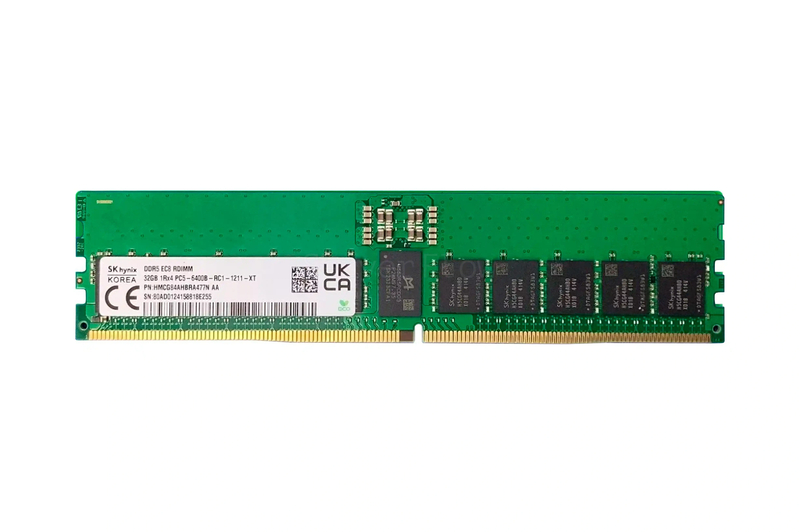 Оперативная память 32GB DDR5 ECC REG SK Hynix 6400Mhz 1Rx4 [HMCG84AHBRA]