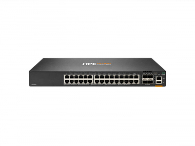 Коммутатор HPE Aruba CX 6300F 24G 4SFP56 (24x RJ-45 1 Гбит/с, 4x SFP56 50 Гбит/с) [JL668A]