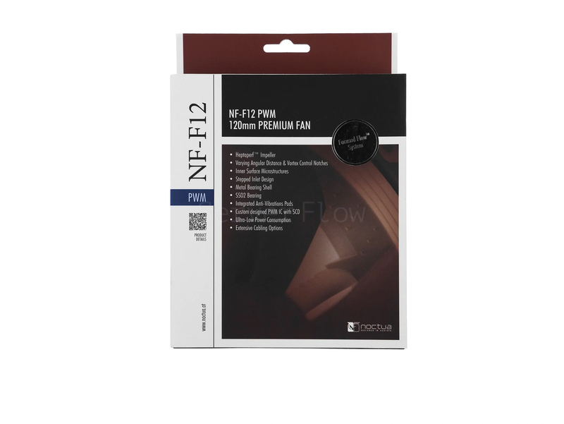 Корпусный вентилятор Noctua NF-F12 PWM 120mm 2