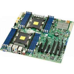 Материнская плата Supermicro X11DAI-N (E-ATX, 2x LGA3647, 16 DIMM) [MBD-X11DAi-N]