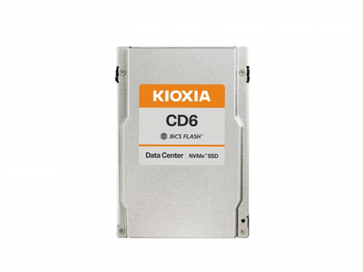 SSD-накопитель Kioxia CD6-R 15.36TB 2.5" U.3 [KCD61LUL15T3]