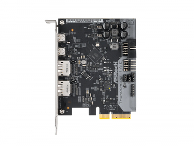 Плата расширения ASROCK Thunderbolt 4 AIC (2x Thunderbolt 4 Type-C, 1x DP) [90-MCA0N0-00UAYZ]