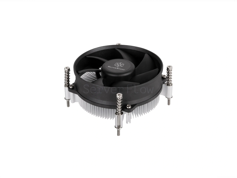 Кулер SilverStone NT09-1700 (2U, Active, LGA1700/LGA1851)