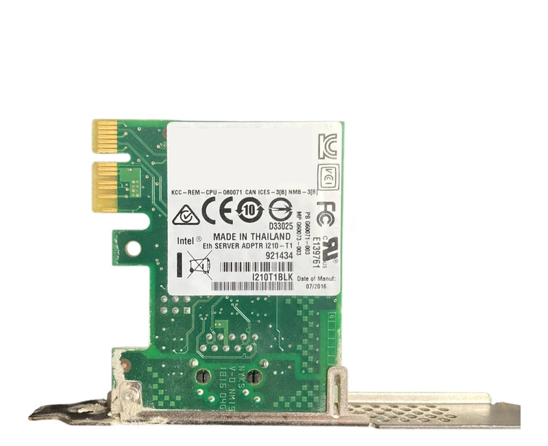 Сетевая карта Intel I210-T1 (1x RJ45 1GBE) 2