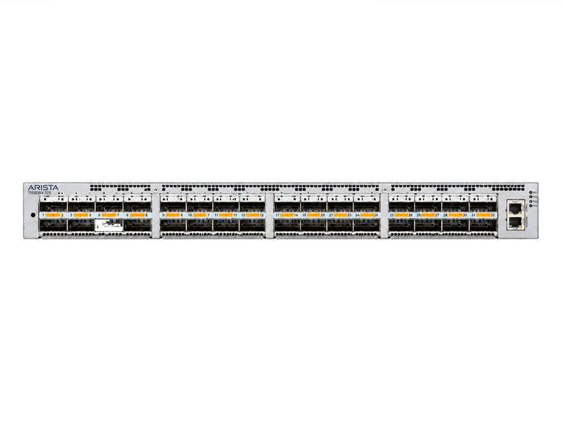 Коммутатор Arista DCS-7050DX4-32S-F (32x QSFP-DD 400 Гбит/с, 2x SFP+ 10 Гбит/с)
