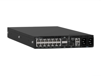 Коммутатор Dell PowerSwitch S4112T-ON PS/IO Airflow (12x RJ45 10 Гбит/с, 3x QSFP28 100 Гбит/с)