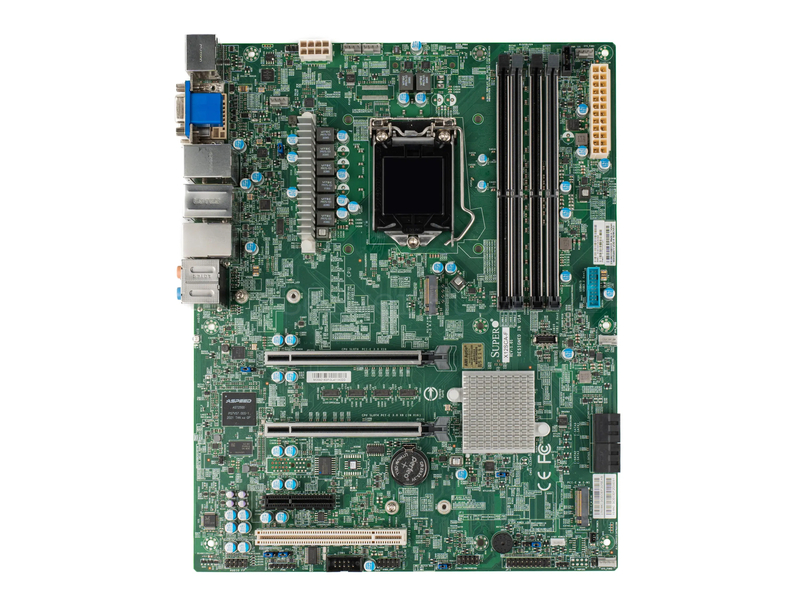 Материнская плата Supermicro X12SCA-F (ATX, LGA1200, 4 DIMM) [MBD-X12SCA-F]