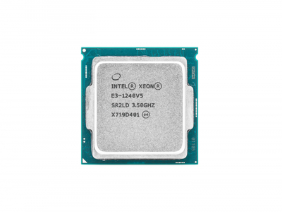 Процессор Intel Xeon E3 1240v5 (4c/8t 3.5GHz-3.9GHz, 80W)