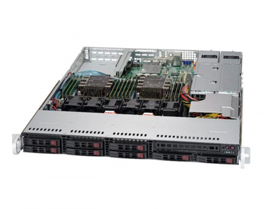 Серверная платформа Supermicro SuperServer 1029P-WTR 1U 8SFF (2x U.2, 2x 750W, 2x LGA)