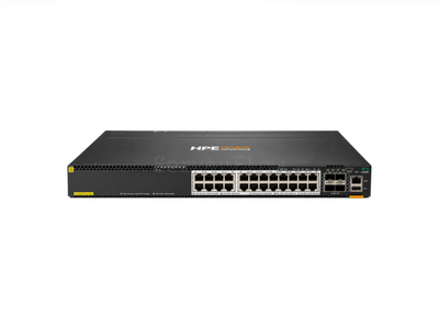 Коммутатор HPE Aruba CX 6300M 24SR5 Class6 PoE 4SFP56 (24x RJ-45 5 Гбит/с, 4x SFP56 50 Гбит/с) [JL660A]