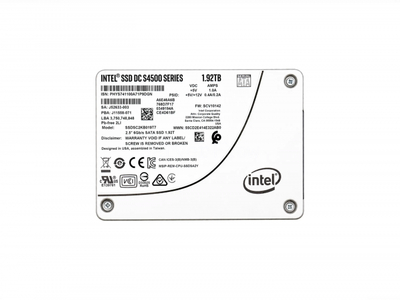 SSD-накопитель Intel DC S4500 1.92TB 2.5" SATA 6Gb/s [SSDSC2KB019T701]
