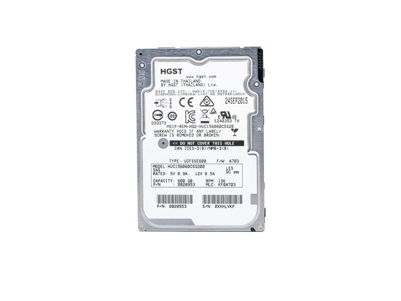 Жесткий диск HGST 600GB 2.5" SAS 12Gb/s [HUC156060CSS200]