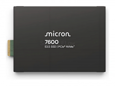 SSD-накопитель Micron 7600 MAX 12.8TB E3.S 7.5mm [MTFDLBQ12T8THS-1BP1DFCYY]