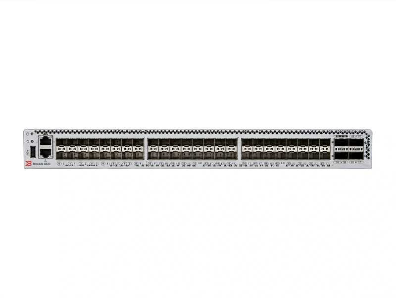 Коммутатор Broadcom Brocade G620 (48x FC 32 Гбит/с) [BR-G620-48-32G-R-1]