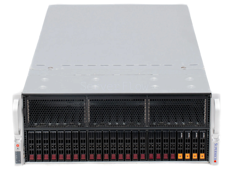 Серверная платформа Supermicro A+ Server 4124GS-TNR+ 4U 24SFF (4x U.2, 4x 2000W, 2 xSP3) 3