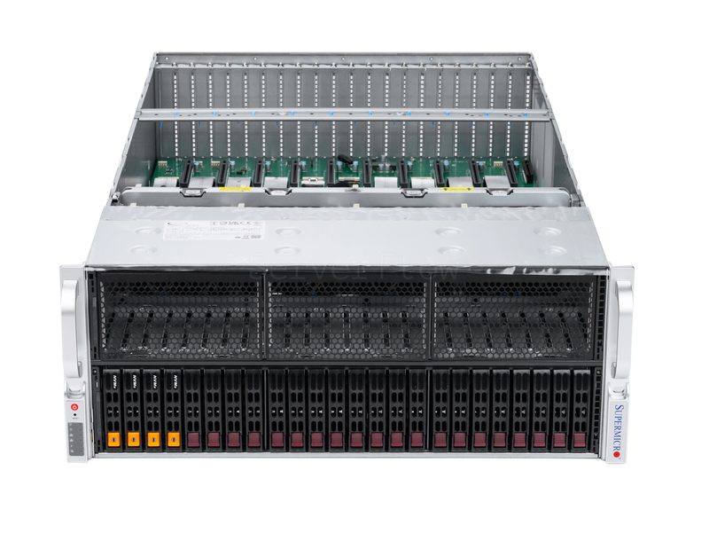 Серверная платформа Supermicro A+ Server 4124GS-TNR+ 4U 24SFF (4x U.2, 4x 2000W, 2 xSP3) 1