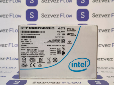 SSD-накопитель Intel DC-P4510 4TB 2.5" [SSDPE2KX040T807]