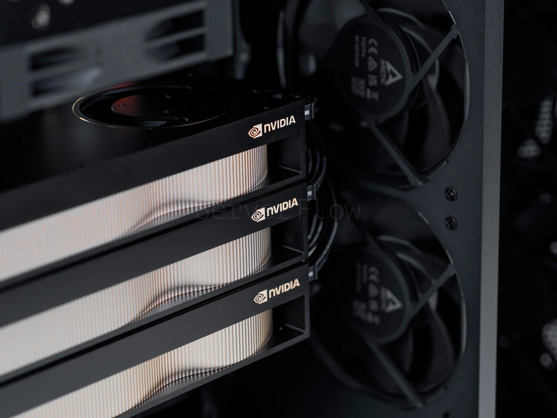 Phanteks Enthoo Pro 2 Server Edition  (3× RTX PRO 6000 Blackwell Max-Q 96GB, 1× EPYC 9354, RAM 192GB) 7