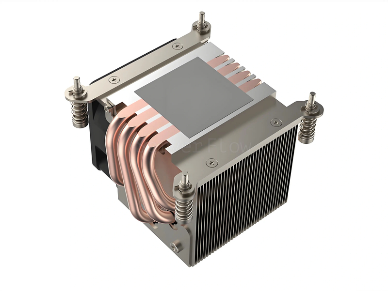 Кулер COOLSERVER CS-2011-2UR64-S (2U, Active, LGA2011 Square, 200W) 1