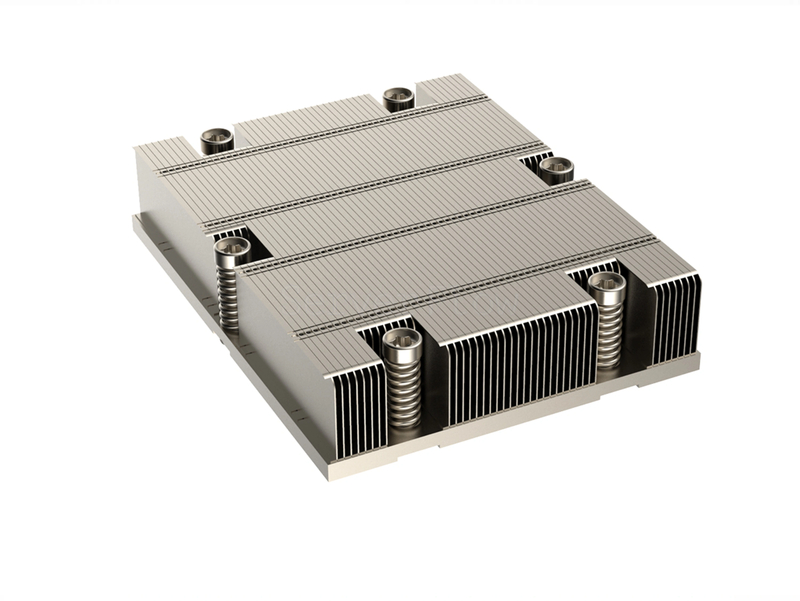 Радиатор COOLSERVER S-SP5-1US11-P (1U, Active, SP5, 255W)