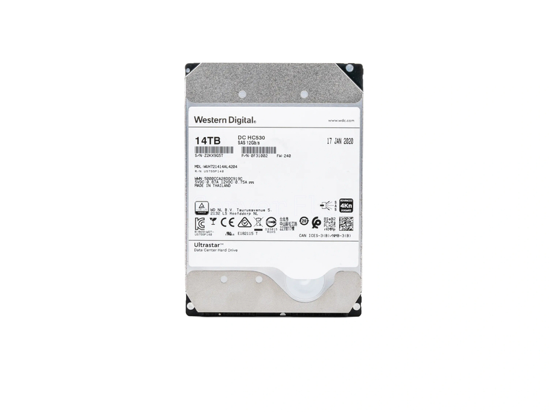 Жесткий диск WD DC HC530 14TB SAS 12GB/s [WUH721414AL4204] [Б/У]