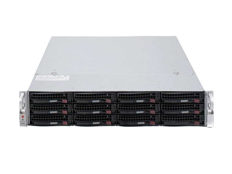 Серверный корпус Supermicro CSE-826 (2U, 12LFF + 2SFF, 2x БП 920W) [826BE1C-R920LPB]
