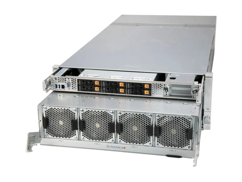 Supermicro AS-4124GO-NART+ (8× A100 SXM 80GB) 1