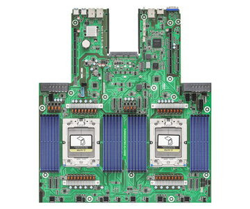 Материнская плата ASRock Rack TURIN2D24TM3-2L+/500W (Proprietary T-shape, 2x SP5, 24 DIMM)