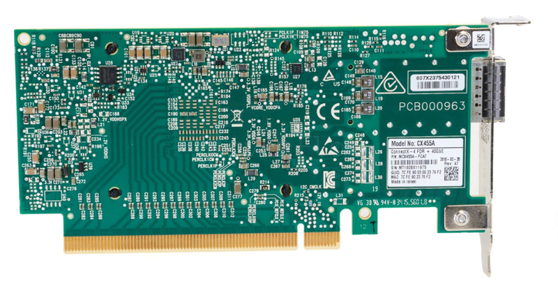 Сетевая карта Mellanox MCX455A-FCAT (1x QSFP28 56GBE) 1