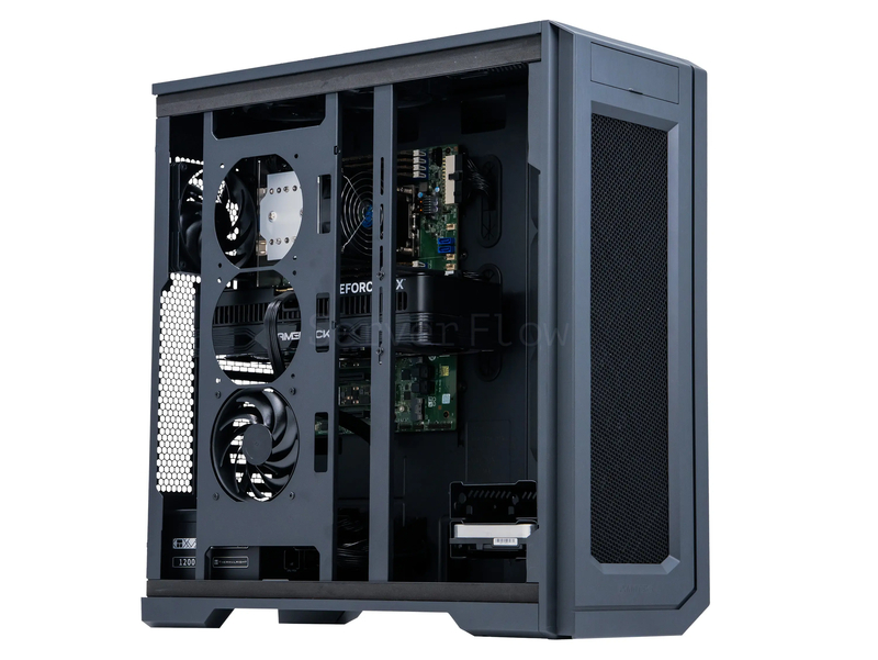 Phanteks Enthoo Pro 2 Server Edition (1× RTX 5090 32GB, 1× EPYC 74F3, RAM 512GB)