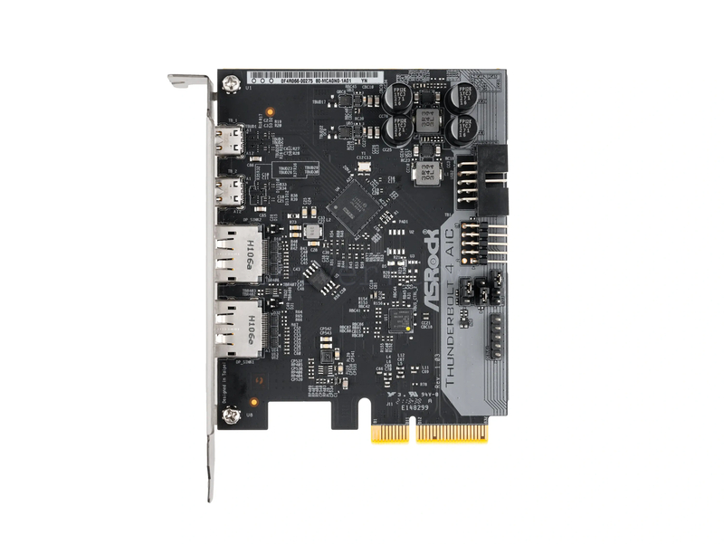 Плата расширения ASROCK Thunderbolt 4 AIC (2x Thunderbolt 4 Type-C, 1x DP) [90-MCA0N0-00UAYZ]