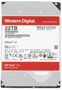 Жесткий диск WD Red Pro 22TB 3.5" SATA 6GB/s [WD221KFGX]