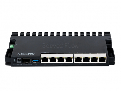 Коммутатор MikroTik RB5009UG+S+IN (1x RJ45 2.5 Гбит/с, 7х RJ45 1 Гбит/с, 1х SFP+ 10 Гбит/с)