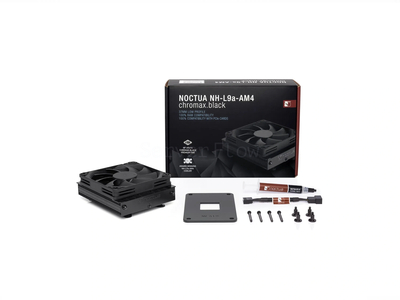Кулер Noctua NH-L9a-AM4 chromax.black (2U, Active, AM4)