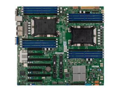 Материнская плата Supermicro X11DPH-i (E-ATX, 2х LGA3647, 16 DIMM) [MBD-X11DPH-i]