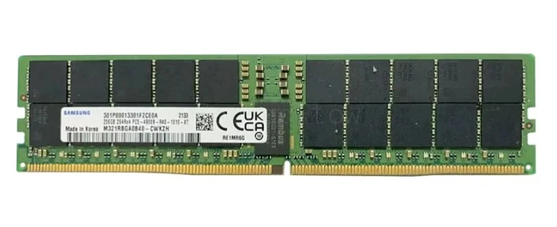Оперативная память 256GB DDR5 ECC REG Samsung 4800Mhz 2S2Rx4 [M321RBGA0B40-CWK]