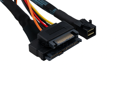 Кабель SFF8643 (NVMe Connection) - U2 (SFF8639) 0.9м