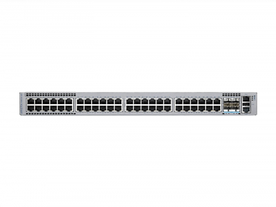 Коммутатор Arista DCS-7010TX-48C-DC-R (48x RJ45 1 Гбит/с, 4x SFP28 25 Гбит/с)