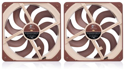 Комплект вентиляторов Noctua NF-A14x25 G2 PWM Sx2-PP 140mm