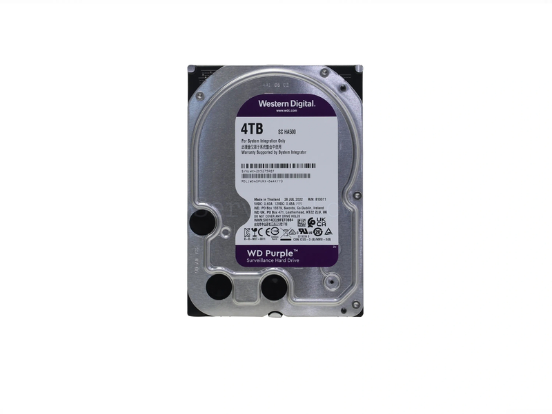 Жесткий диск WD Purple HA500 4TB 3.5" SATA 6Gb/s [WD40PURX-64GVNY0]
