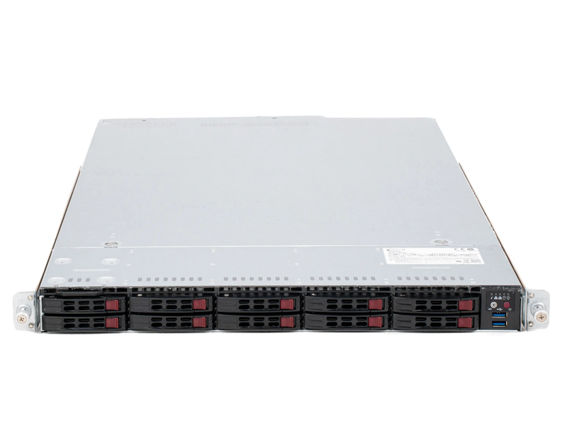 Серверная платформа Supermicro AS-1024US-TRT 1U 10SFF OEM (2x U.2, 2x 1000W, 2x SP3)