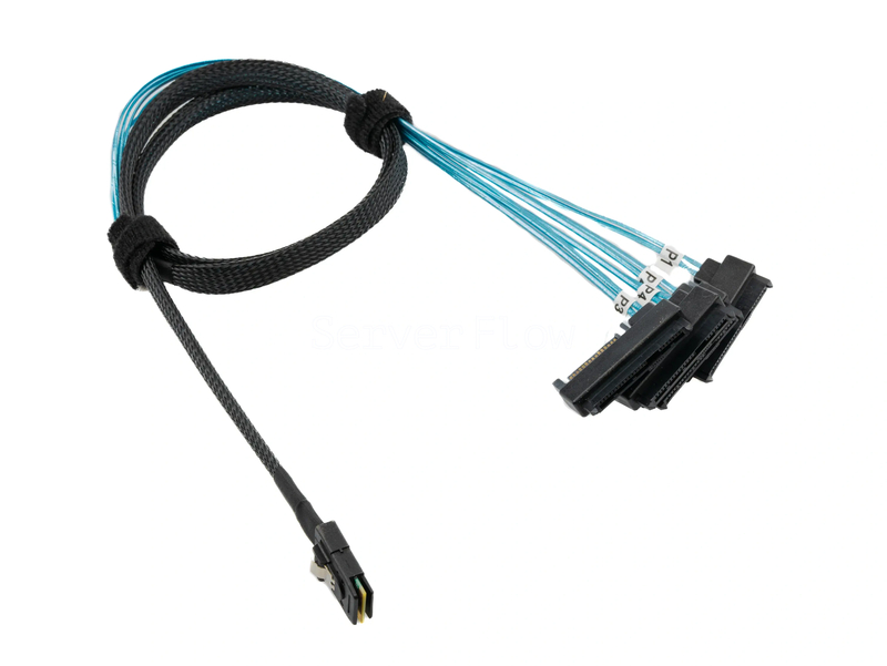 Кабель SFF8087 - 4x SAS 1м