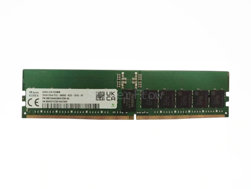 Оперативная память 32GB DDR5 ECC REG SK Hynix 5600Mhz 2Rx4 [HMCG84AGBRA191N]