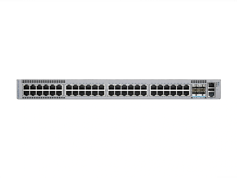 Коммутатор Arista DCS-7010TX-48-DC-R (48x RJ45 1 Гбит/с, 4x SFP28 25 Гбит/с)